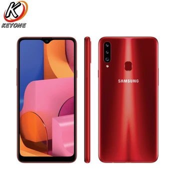 Перейти на Алиэкспресс и купить Новый Samsung Galaxy A20s A207F-DS мобильный телефон 6,5 дюйм3 ГБ ОЗУ 32 Гб ПЗУ Восьмиядерный Тройная задняя камера 13.0MP + 8.0MP + 5.0MP отпечаток пальца