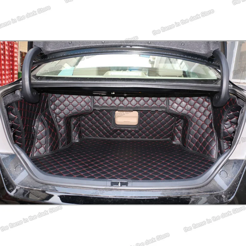 

for toyota camry xv50 leather car trunk mat cargo liner 2012 2013 2014 2015 2016 2017 50 55 boot accessory interior rear auto