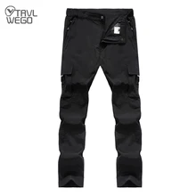 

TRVLWEGO Outdoor Overalls Camping&Hiking Pants Men Summer Thin Quick Dry Climbing Trekking Trousers Women Multiple Pockets