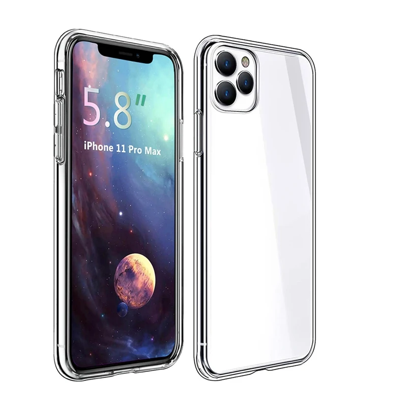 1 шт. модный прозрачный чехол для IPhone 11/11 Pro/11Pro Max Прозрачный чехол для телефона Rotection задняя крышка - Цвет: TP3