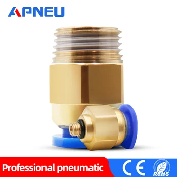 

Air Pneumatic 10mm 8mm 12mm 6mm 4mm Hose Tube 1/4"BSP 1/2" 1/8" 3/8" Male Thread Air Pipe Connector Quick Coupling Brass Fitting