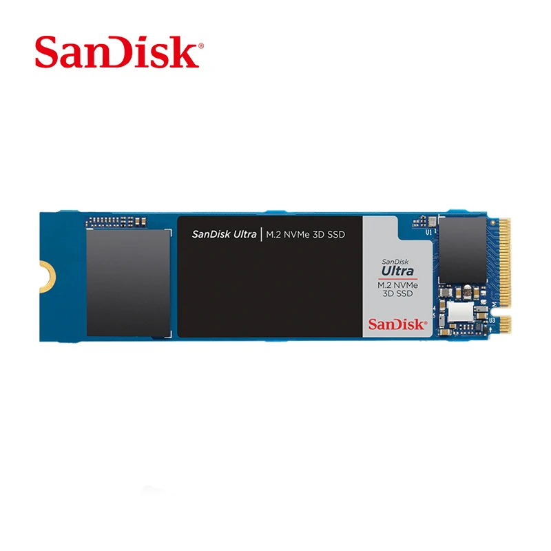 

Жесткий диск SanDisk Ultra, 3D SSD M.2 NVMe, 250 ГБ, 500 Гб, ТБ, 2 ТБ, SDSSDH3N-250G-G25, 2400 МБ-1950, МБ/с. Nv UP, 2280, для ноутбука, настольного ПК