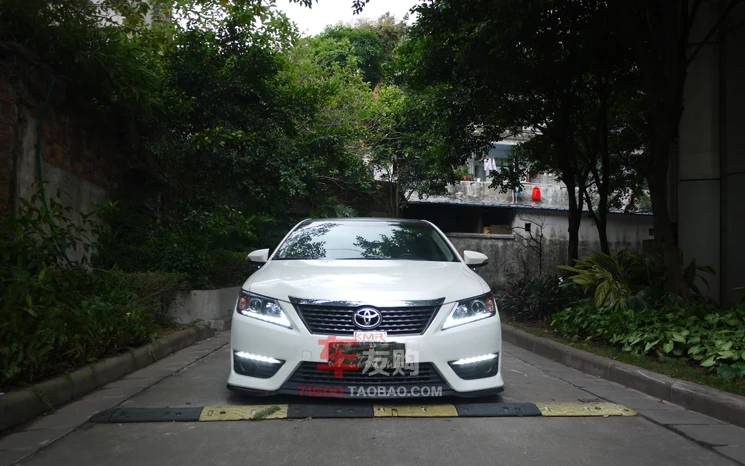 Автомобильный Стайлинг для Toyota фара Camry 2012- светодиодная фара дальнего света Camry DRL Bi Xenon объектив Высокий Низкий луч h7 аксессуары для фар