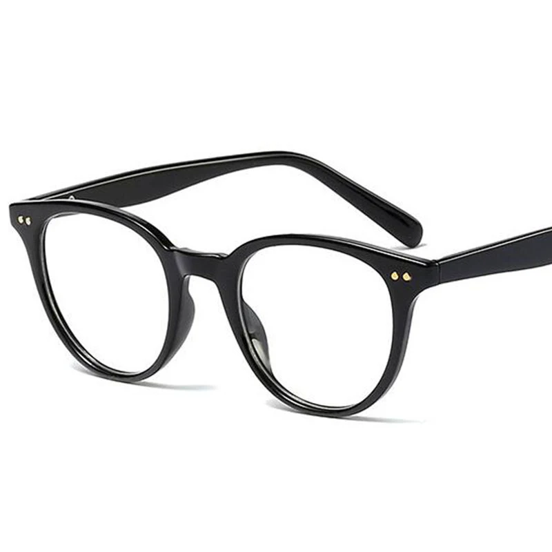 Модные круглые очки из поликарбоната, женские очки, очки для близорукости, мужские очки, оправа для очков, оптические прозрачные линзы, очки в винтажном стиле
