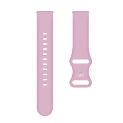 Versatile Silicone Watch Strap - Available in 20mm and 22mm Sizes for 20mm Universal (Light Purple)