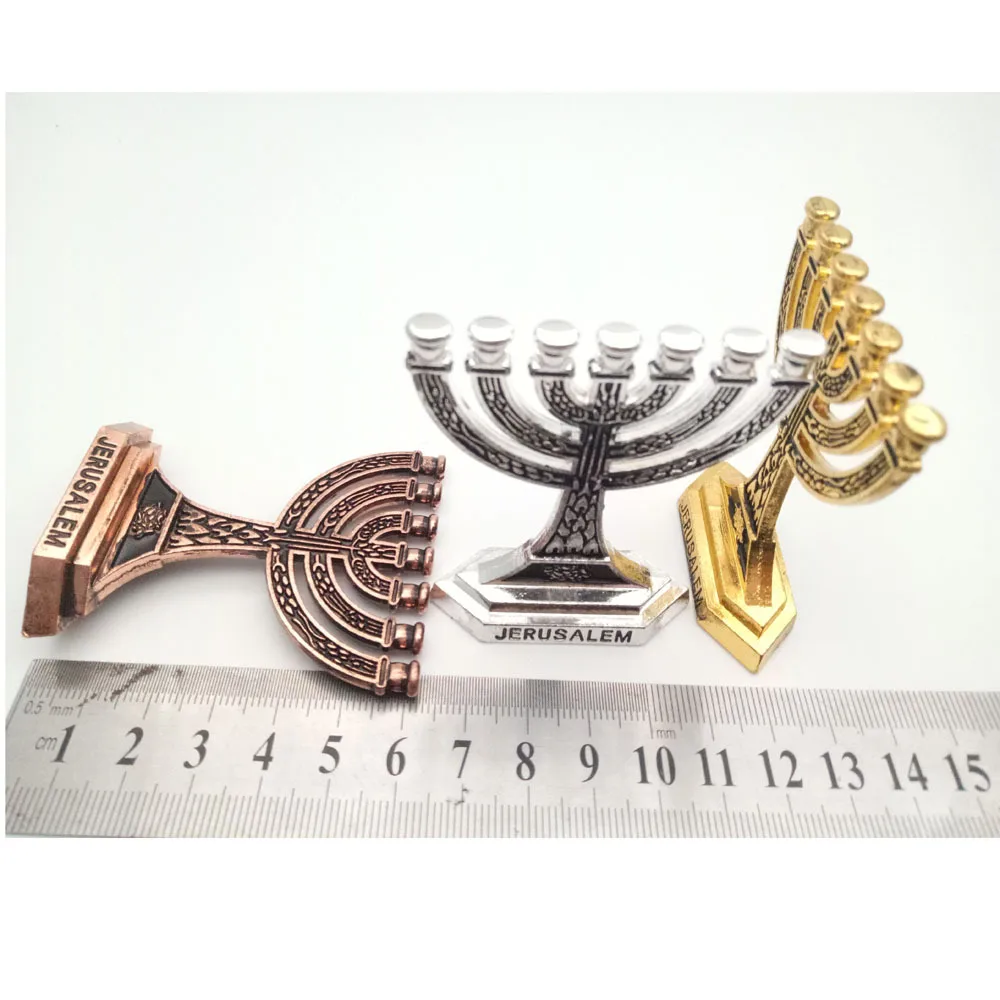 Мини Menorah подсвечник металлический|Подсвечники| |
