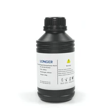 Più Standard Rapid Fotopolimero Resina per Arancione Serie SLA 3D Stampante 500g (Bianco)(China)