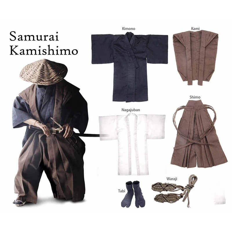 1/6 Scale male man TDA-02 1/6th Ancient Japanese Samurai clothing set Clothes Model Toy For 12&quot Action Figure Body | Игрушки и хобби