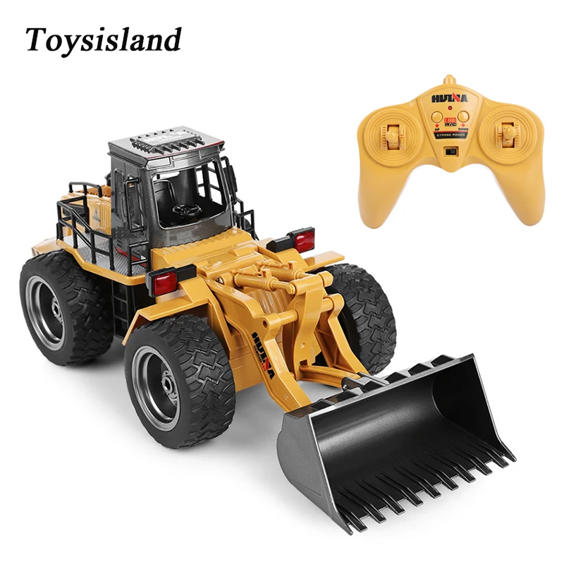 

HUINA 1520 RC Dump Truck on the Control Panel 2.4GHz Remote Control Cars Huina Upgrade Excavators Boy Toys Excavator