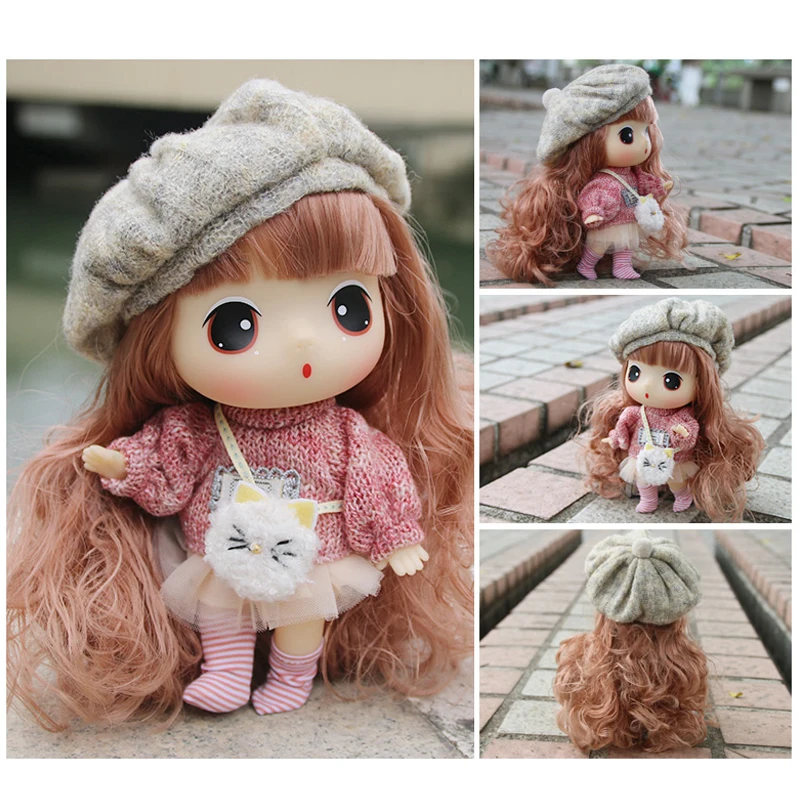 Ddung Baby Doll Toys 18 см винил 3 года + нарядная милая мягкая модная мини принцесса детская