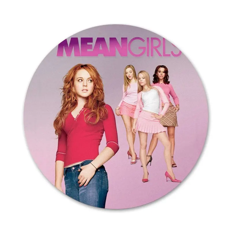 Burn Book Mean Girls KissFashion Badge Brooch Pin Accessories For Clothes  Backpack Decoration gift 58mm - AliExpress