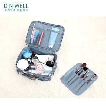 

Diniwell New Style Wash Bag Waterproof Side shou ti kuan Korean-style Cosmetic Bag Cosmetics Classified Packet B-