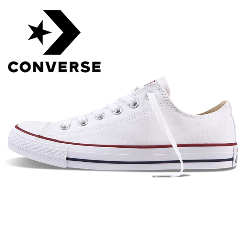 Originele Authentieke Converse All Star Mannen En Vrouwen Skateboarden  Schoenen Klassieke Witte Casual Sneakers Anti Slip Duurzaam  101000|Skateboarden| - AliExpress
