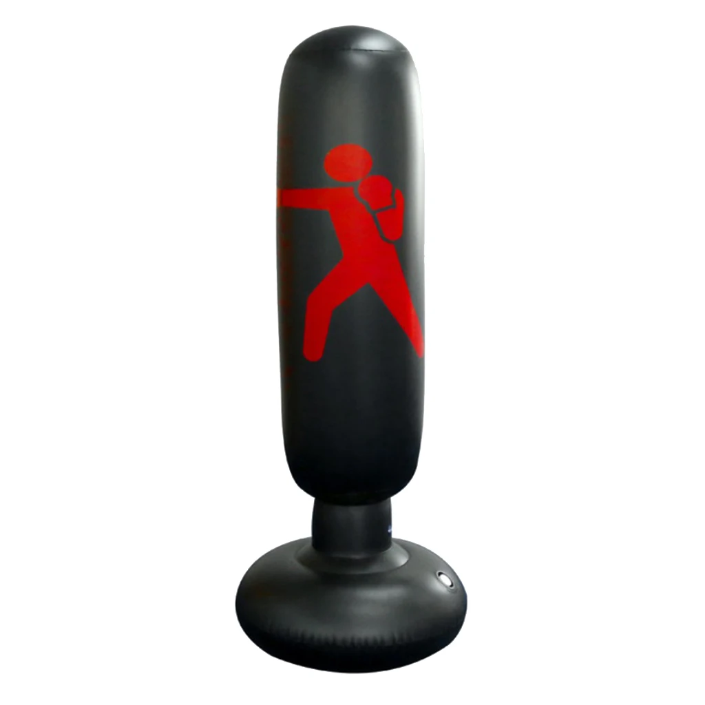 Inflatable Boxing Punch Bag Adults Children Column Target Bag Gym Training