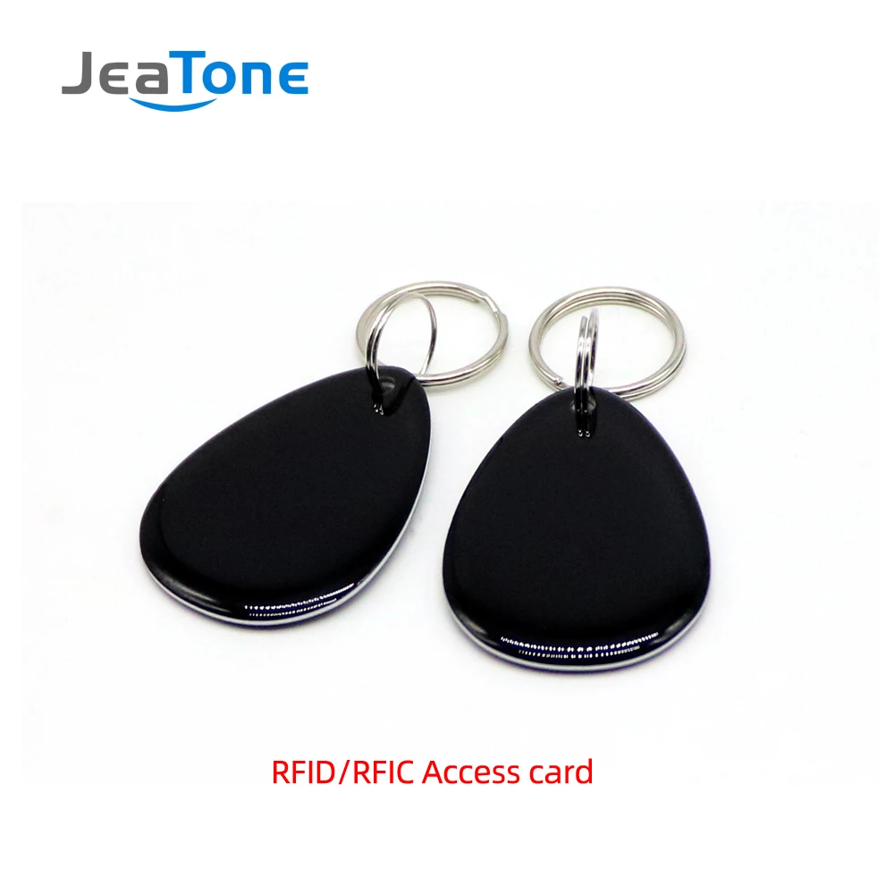 10 шт./лот rpic/RFID Бесконтактная карта контроля доступа водонепроницаемый черный смарт брелоки