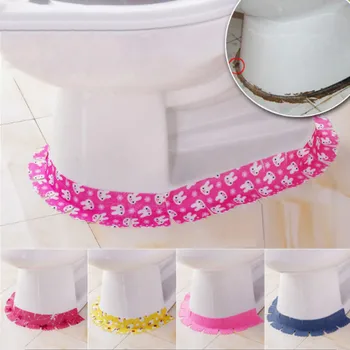 

1pc Water Absorption Electrostatic Bathroom Toilet Base Sticker WC Antifouling Sticker Home Corner Decor Bathroom Accessories