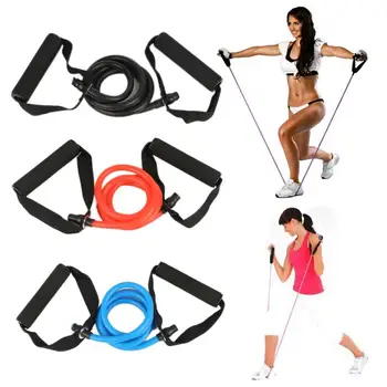 

HOT Seller 1.2 M Pull Rope Fitness Exercises Resistance Bands Training Exercise Yoga Tubes Pull Rope Excerciser Body Training