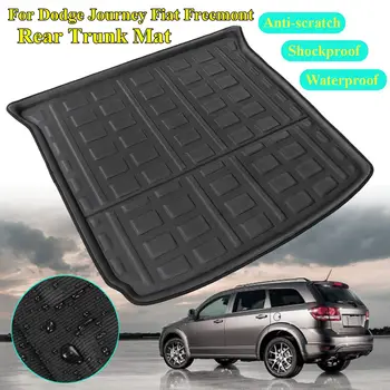

2 Style Rear Cargo Liner Boot Terrain for Dodge Journey for Fiat Freemont Seat Models 2009-2018 5&7 Trunk Floor Mat Tray Carpet