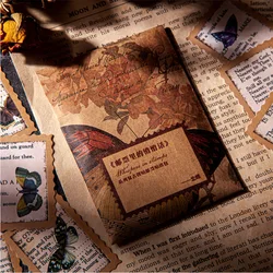50pcs/Pack Memo Pads Sticky Notes The Whispering Planner Junk Journal Scrapbooking Stickers Office School Stationery Notepad