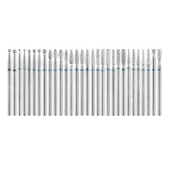 

30Pcs Metal Nail Drill Bit Electric Drilling Manicure Machine Accessories 28TA