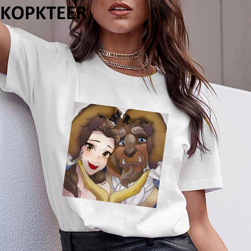 Женская одежда, футболка, Femme, Harajuku, футболка, принцесса, рисунок, графический Рисунок, футболки, уличная одежда, топы, корейский стиль, Винтаж, Camiseta Mujer