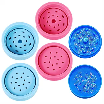 

Weed Grinder Shiny Silicone Mold Tobacco Spice Grinder Crystal Epoxy Resin Mold Silicone Mould DIY Crafts Baking Tools for Resin