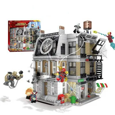 

Building blocks children's educational toys 10840 Compatible with Legoinglys Marvel Avengers Infinity War Sanctum Sanctorum Show