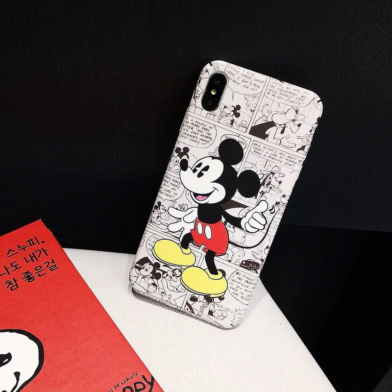 Cartoon mickey Hard PC Cases For Huawei P20 P30lite Mate20 Pro 30 P10 Plus Honor 9 10Lite 8X V20 20 Nova 3 3i 4 5 5i Y9 - Цвет: 1