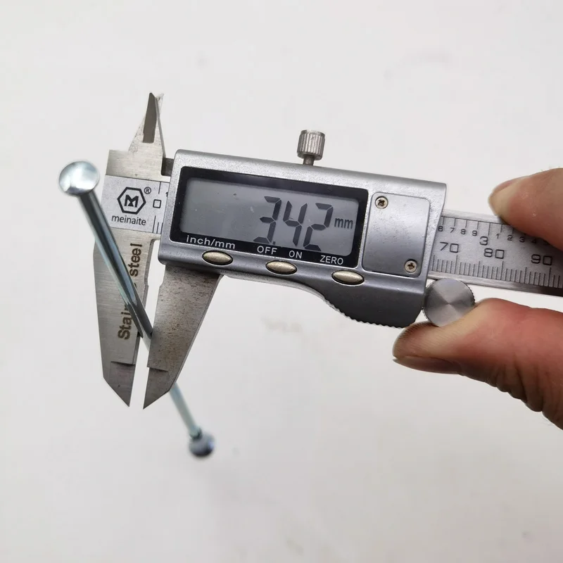 직경 3.42mm 9게이지 스트레이트 풀 모터사이클 스포크 재질 45    스틸 라이트 블루 색상 스트레이트 헤드 모토크로스 휠 스포크