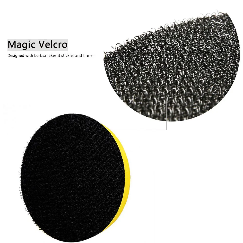 Car Polishing Sponge Pads Kit Buffing Waxing Drill Attachment