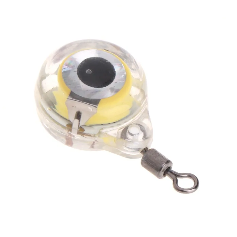 

4 Colors Mini fishing light small illuminating 6 cm/2.4 inch LED Deep Drop Underwater Eye Shape Fishing Squid Fishing bait