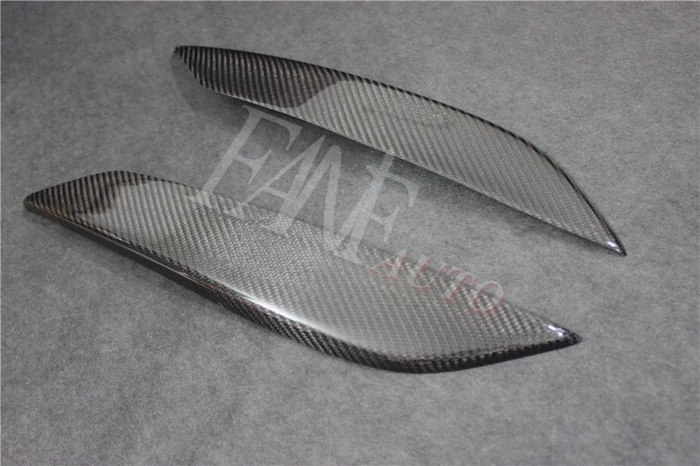 Крышка фары из углеродного волокна Брови Веки для nissan fairlady Z Z33 350Z 2003-2008