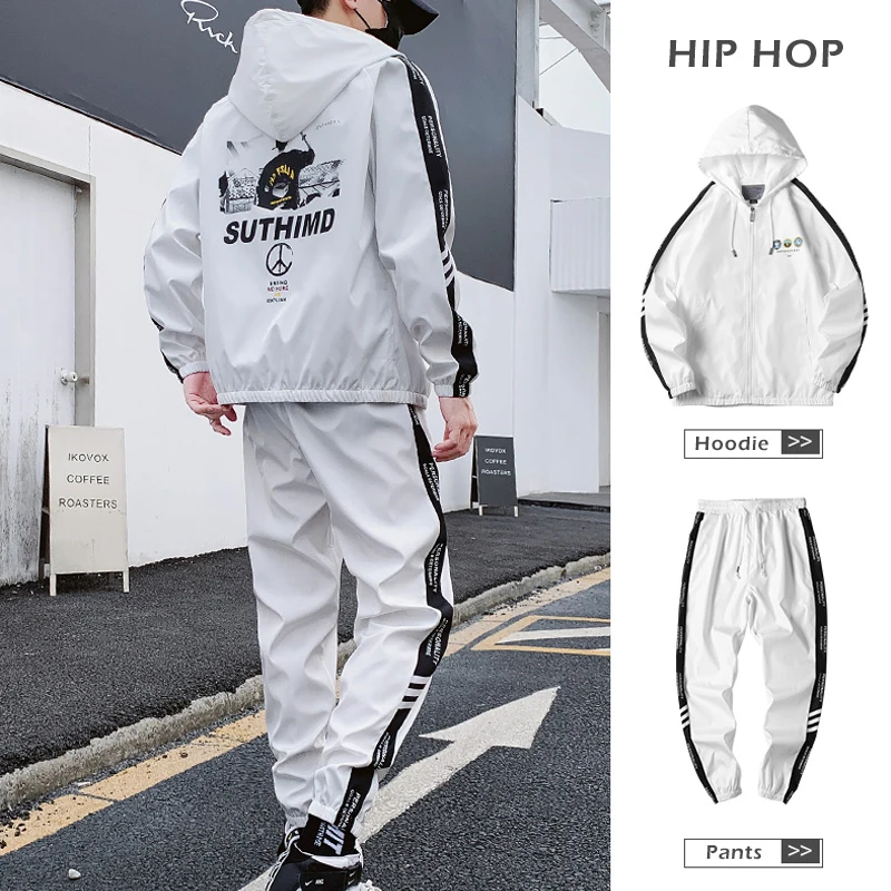mens hip hop sweat suits