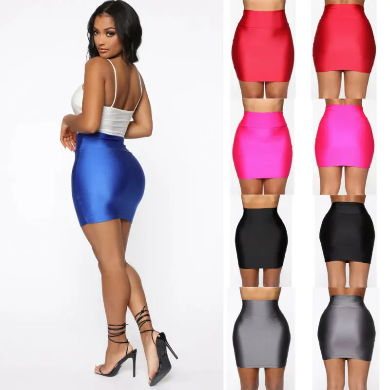 New Micro Mini Skirts Women Summer Balck Sexy Womens Skirts Casual Package Hip Short Skirt Women Party Female Skirt Streetwear