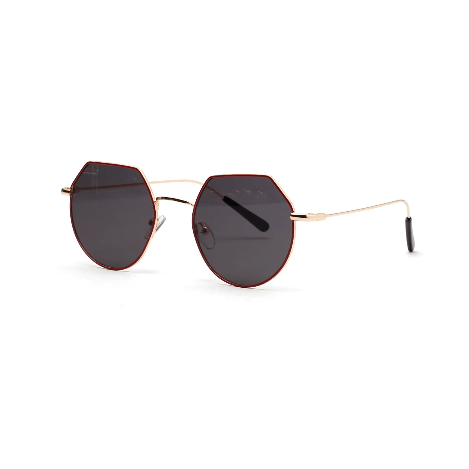 Red Son модные дизайнерские новые солнцезащитные очки женские поляризатор металлическая оправа UV400 очки