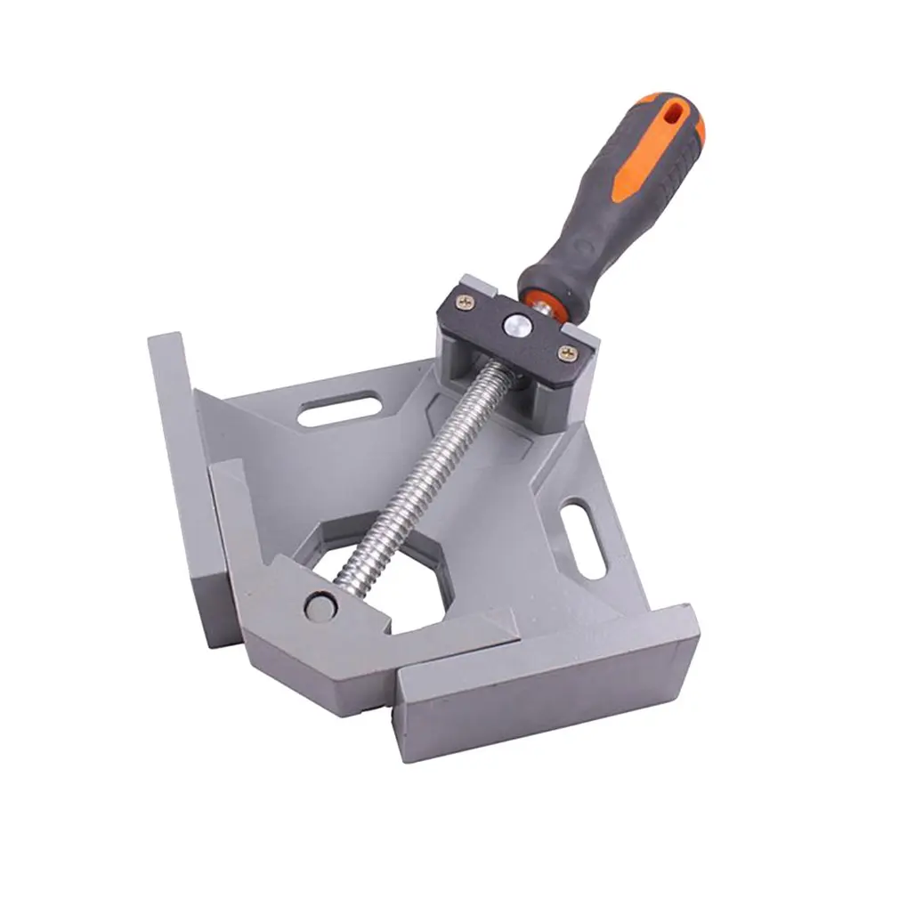 

65mm 90 degree bevel clamp frame bracket woodworking right angle aluminum single handle folder tool adjustable