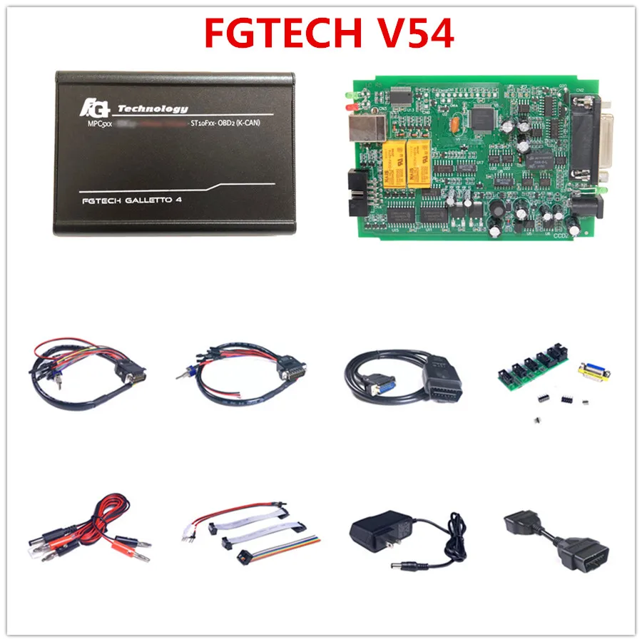 Комплект для настройки чипов Kess 5 017 V2.47 + KTAG V7.020 набор тюнинга 7 020 Master V2.25 FG Tech V54