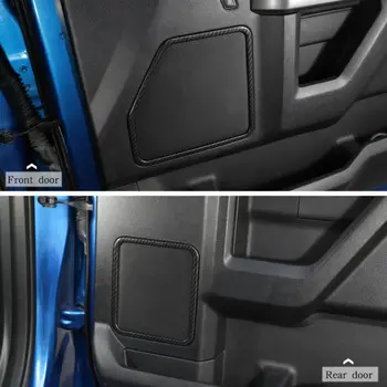 

4 pcs Decoration Trims Carbon Fiber Style New For Ford F150 2015+ Parts