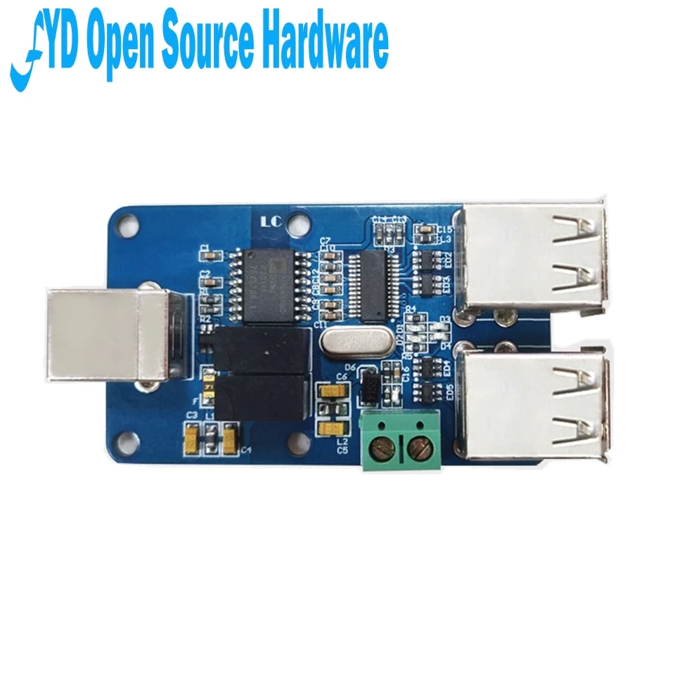 1 шт. четырехъядерный USB изолятор USB изолированный концентратор модуль муфта защитная плата ADUM3160