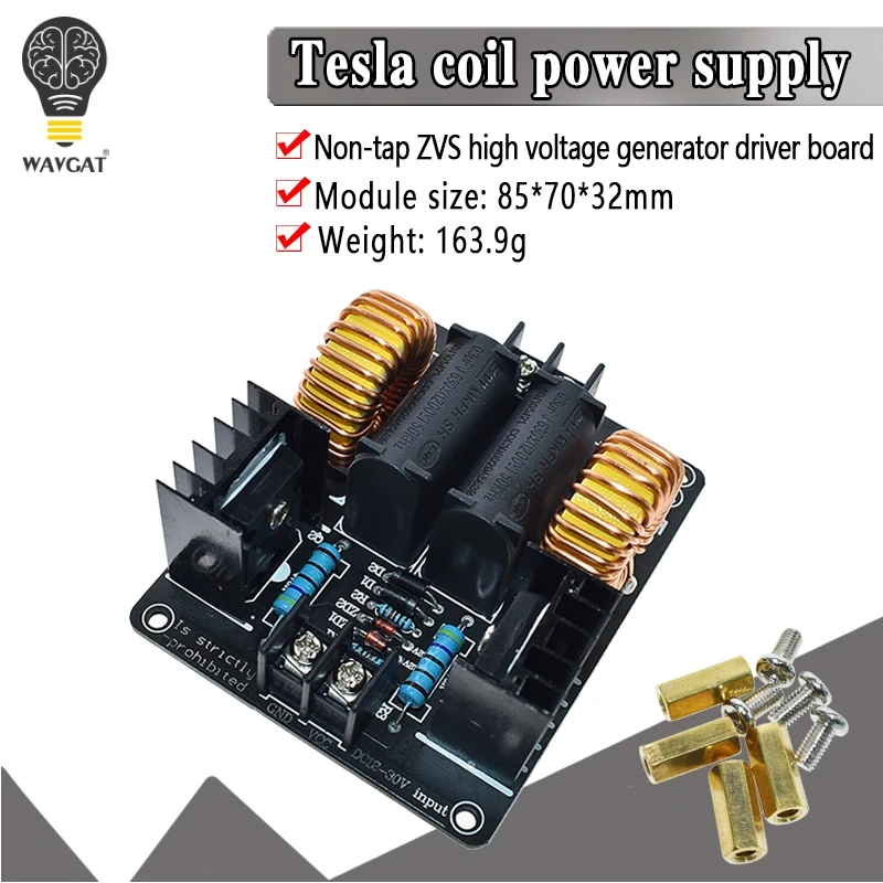 ZVS Induktionsheizung Modul 5-12V – 120W Mit Heizspule Für Experimente & Induktionserwärmung