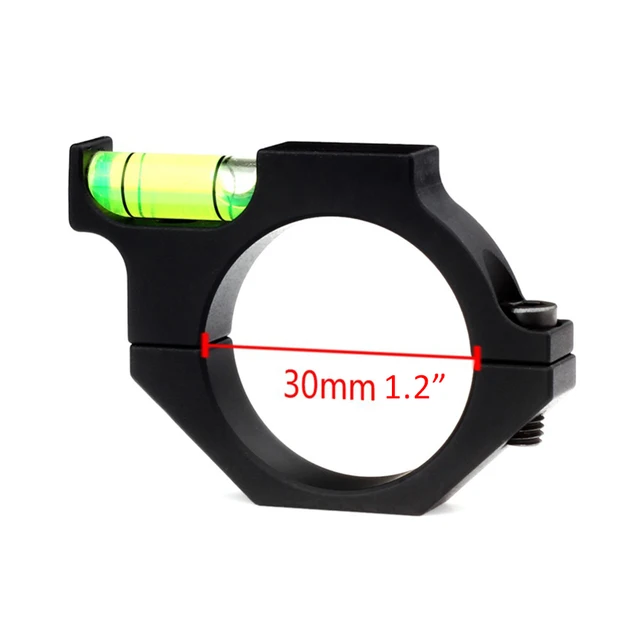 Level for Sight Hunting Rifle Spirit Level 25.4/30mm Picatinny Rail Weaver Tube Riflescope Mount Adapter Scope Sight Пикатини 30mm