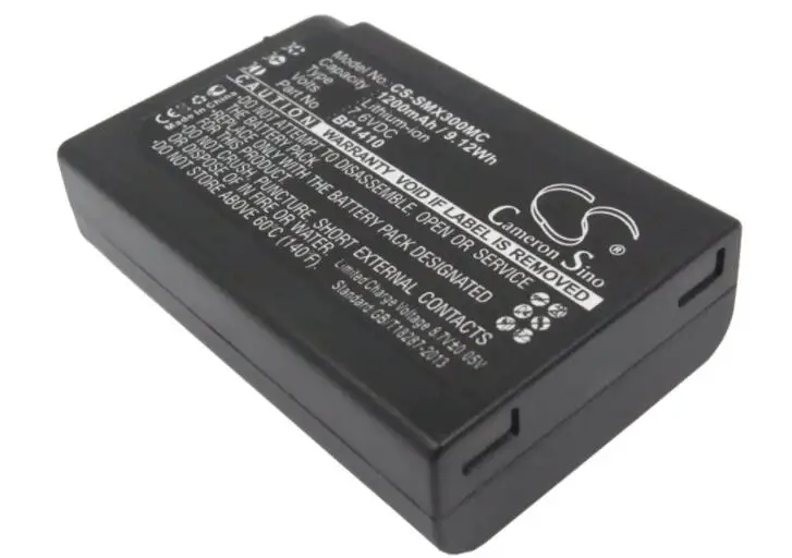 Cameron sino 1200 мА/ч, Батарея для SAMSUNG NX30 WB2200 WB2200F BP1410 ED-BP1410 Камера Батарея