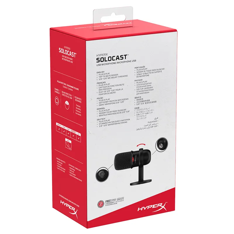Kingston HyperX SoloCast Mini Mikrofon 