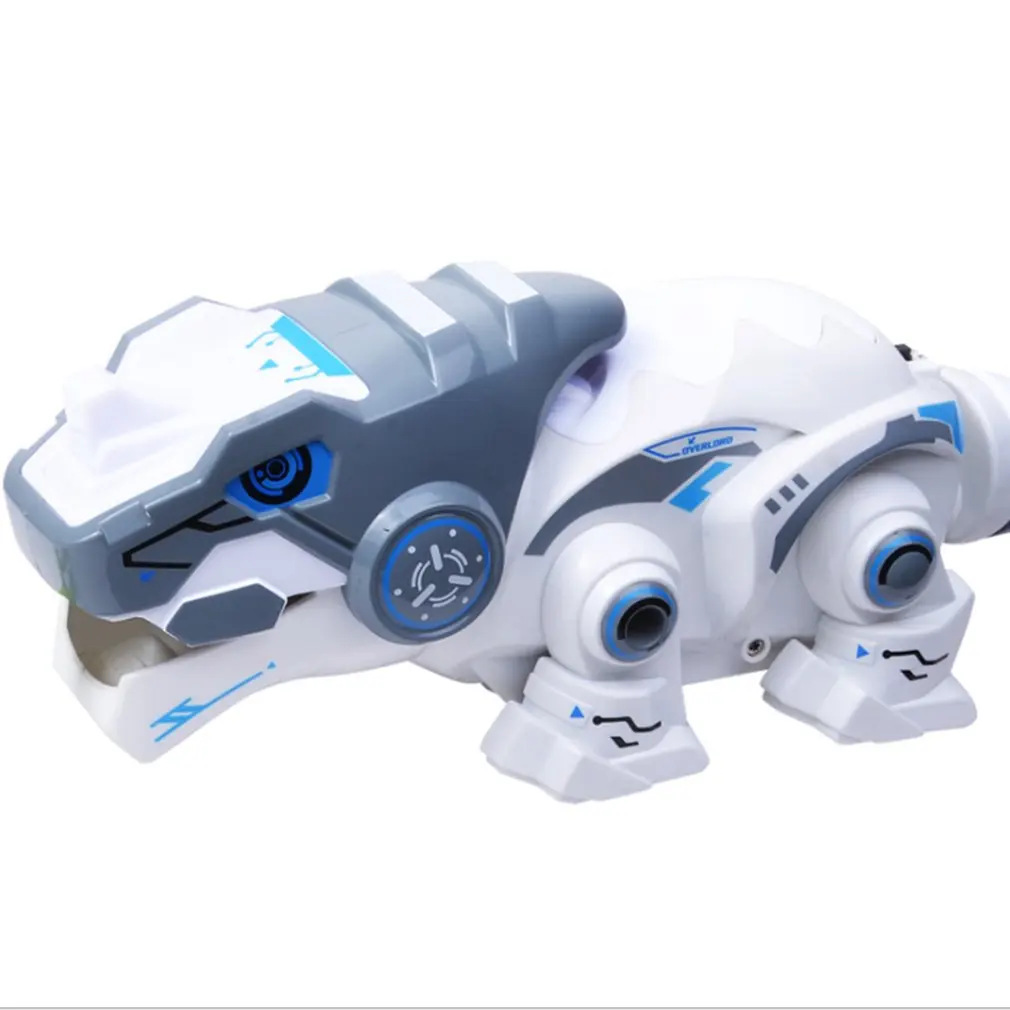 Механический динозавр с дистанционным управлением 2,4 г четырехходовой электрический питомец освещение детская обучающая электрическая игрушка