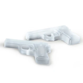 

New Stylish Gun Shaped Silicone Ice Mould Mold Tray DIY-Black