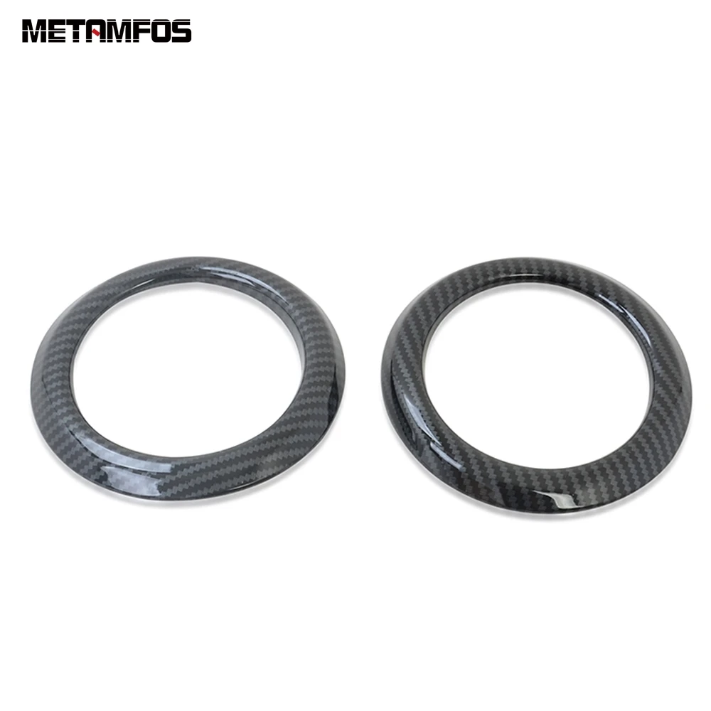 For Toyota Rush 2018 2019 2020 Side Front Air Condition Vent Outlet Cover Decoration Trim Carbon Fiber Interior Car Accessories |