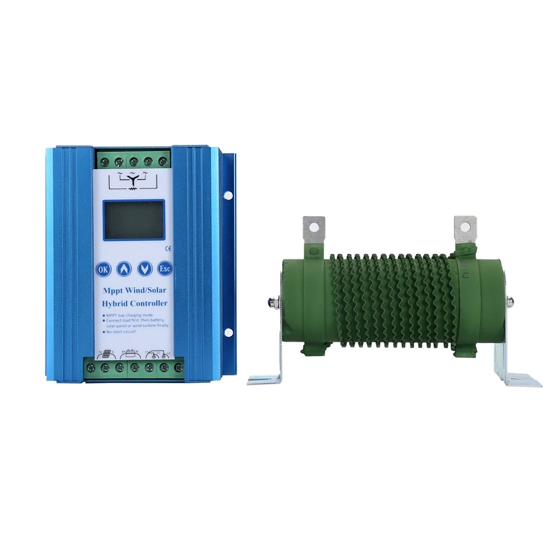 

Off Grid PWM Wind Solar Hybrid Charge Controller Suitable for 0- 500W Wind with 0- 300W Solar Panel System with Booster Function