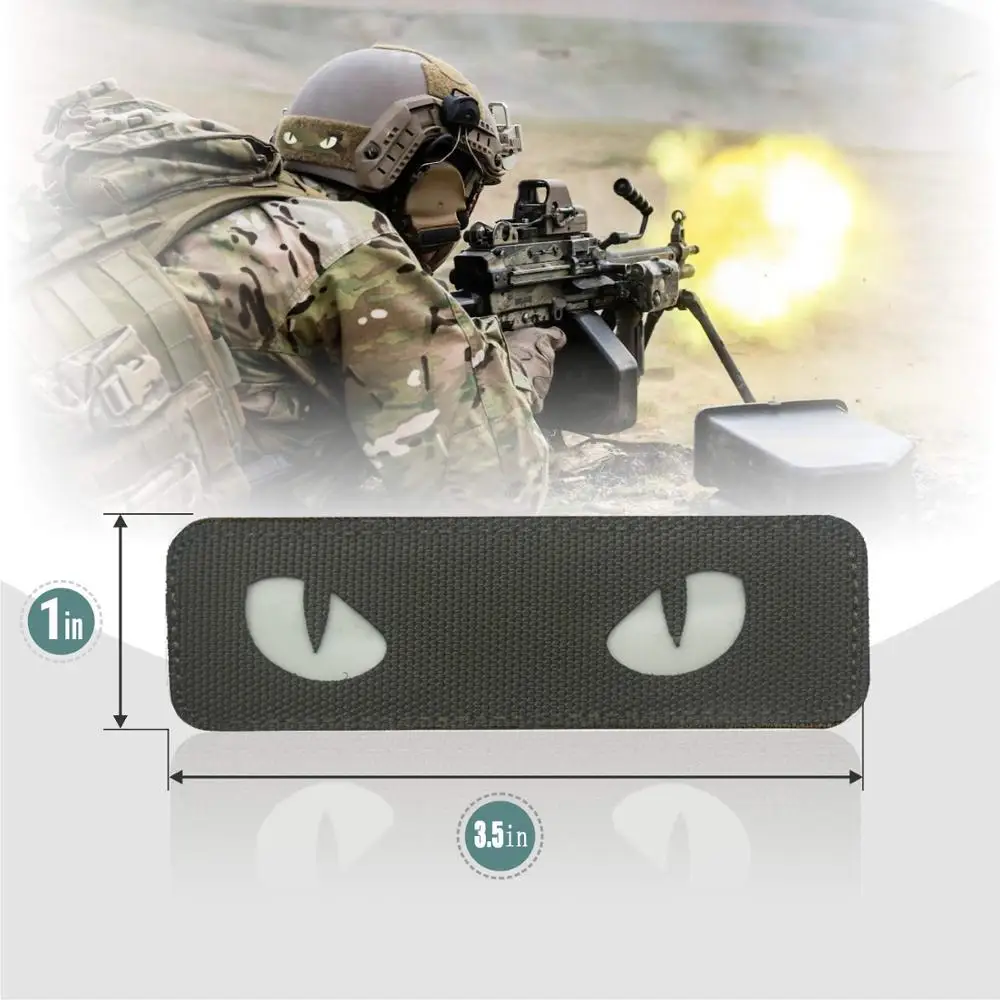 3D-PVC-Cat-Eye-Patch-Reflective-EMT-IR-Patches-Military-Tactical-Morale-Patch-Rubber-Biker-Fastener (2)