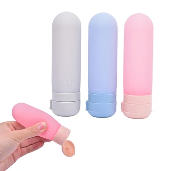 

1PC 50ml Travel Sub Bottle Portable Easy Soft Skin-Friendly Healthy Bottle Mini Hand Sanitizer Bottle Travel Accessory