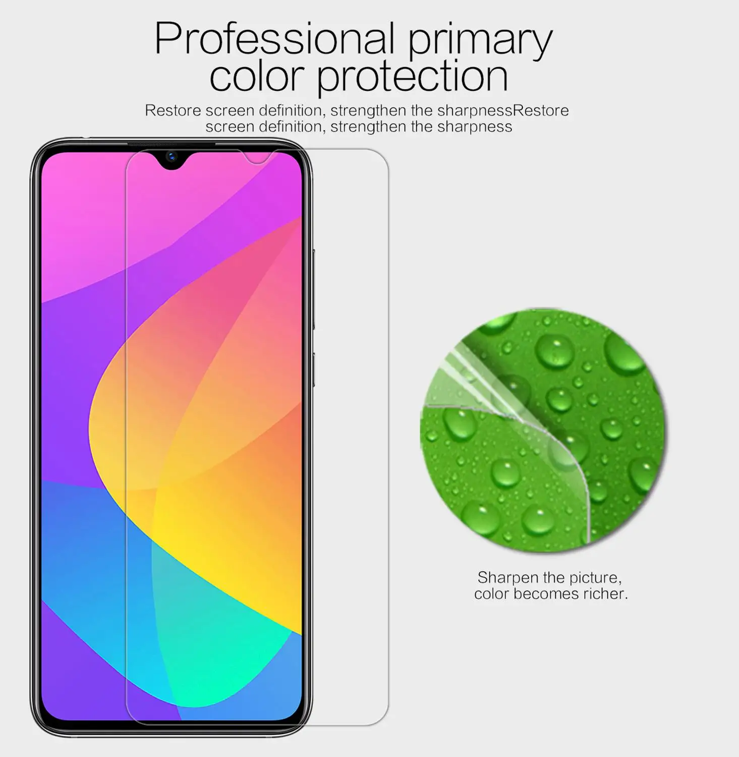 Nillkin Глянцевая Защитная пленка для экрана Xiaomi mi A3 против отпечатков пальцев матовая защитная пленка для Xiao mi A3